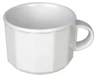 Image de Lubiana Merkury Tasse à café Porcelaine Blanche 250 ml
