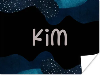 Produktbild von MuchoWow® Poster Kim - Pastell - Mädchen 80x60 cm - Kunst für zu Hause