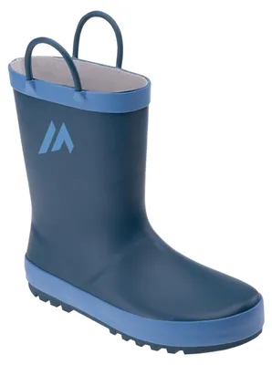 Image de Martes - Bottes en caoutchouc pour enfants "Ninbo" (IG5971) (Taille 30,5 EU) (Bleu marine/Bleu)