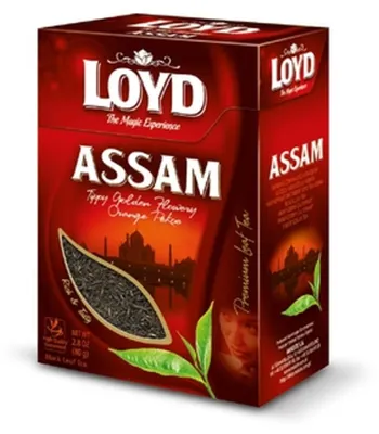 Obrázok produktu pre Herbata czarna Loyd Assam 80 g liściasta