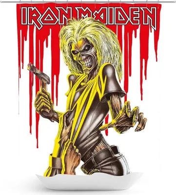 Produktbild von Iron Maiden Duschvorhang Killers multicolor Standard