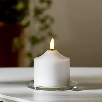 Produktbild von Star Trading 064-06, Weiß, Wohnzimmer, Wachs, IP20, 1 Glühbirne(n), LED