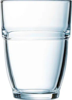 Produktbild von Wasserglaser/Trinkglaser - 6x - Glas - 265 ml - D7 x 10 cm