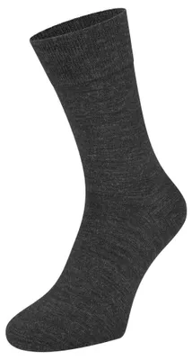 Produktbild von Dünne Herrensocken aus Wolle – Anthrazit – 47-50