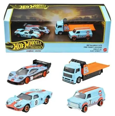 Obrázek produktu pro Hot Wheels JHW43, Sada vozidel, 3 rok/roky, Plast, Kov, Vícebarevný