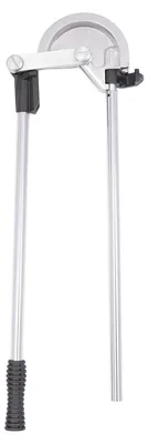 Obrázek produktu pro Ohýbačka trubek – ruční, 18 mm – ohýbání 0–180° – pro měděné a hliníkové trubky – odolná hliníková slitina – stříbrná
