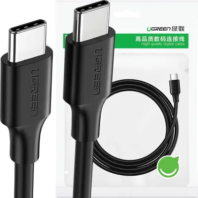 Immagine prodotto di Cavo Usb-C nichelato Ugreen Us286 1,5M (nero)