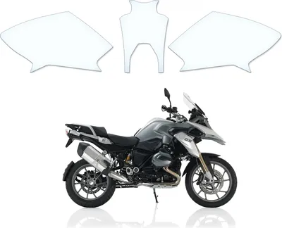 Produktbild von Tankschutzfolie Tankpad geeignet für BMW R1200GS 2014-2016