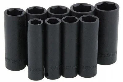 Produktbild von Neilsen CT0919 Schlagsteckschlüsselsatz lang 3/8" 10-19mm