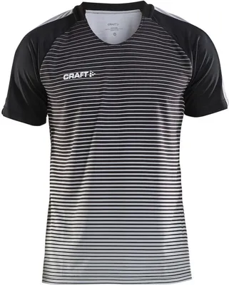 Produktbild von Craft Pro Control Stripe Trikot Kurzarm Herren - Schwarz / Silber