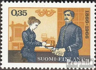Produktbild von Briefmarken Finnland 1966 Mi 613 (kompl.Ausg.) postfrisch NORDIA 66