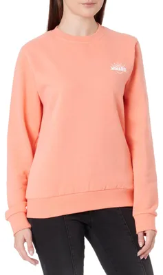 Immagine prodotto di Felpa da donna HIKARO, girocollo con logo, rosa (corallo), taglia 38, marca: M