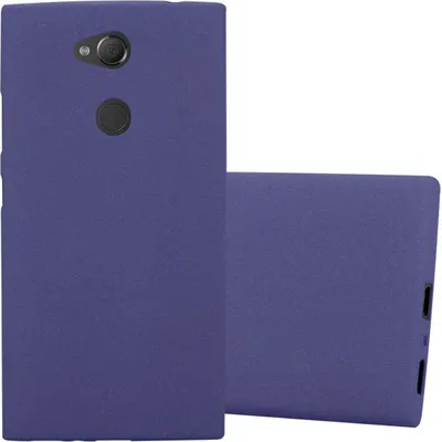 Produktbild von Cadorabo Schutzhülle für Sony Xperia L2 Hülle in Blau Handyhülle TPU Etui Cover Case