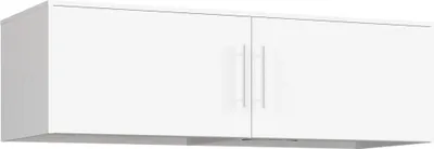 Image de Étagère de garde-robe S150 blanche pour un rangement intelligent et une organisation optimale