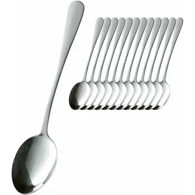 Produktbild von Esmeyer Menueloeffel"Sylvia" 12er Set aus Chrom-Edelstahl 18/0 poliert spülmaschinenfest