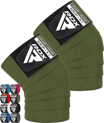 Produktbild von RDX Kniebandagen Krafttraining, Kniebandagen Kraftsport, Frauen Männer