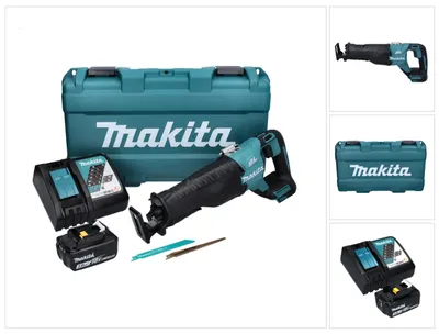 Obrázek produktu pro Akumulátorová pila Makita DJR 187 RF1K 18 V bezkartáčová + 1x akumulátor 3,0 Ah + nabíječka + kufr