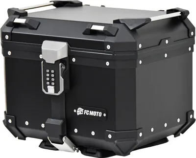 Produktbild von FC-Moto Terreno X Keyless Alu Topcase, schwarz, 45 ltr.