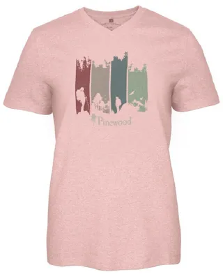 Produktbild von Pinewood 3449 Finnveden Outdoor Damen T-Shirt Pink Adventure (849) M