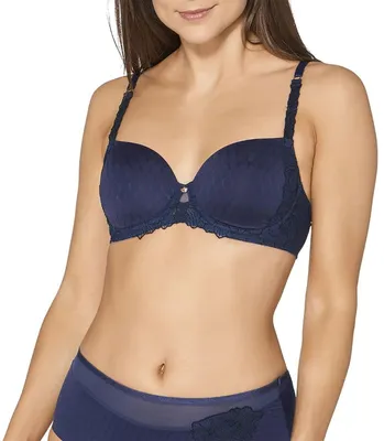 Produktbild von Triumph Azalea Florale WP, Farbe: Skyline BY/6582, Größe: 75C Bügel-BH mit Einlage