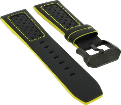 Produktbild von Citizen Eco Drive Uhrenarmband 24mm Leder schwarz JW0125-00E JW0125