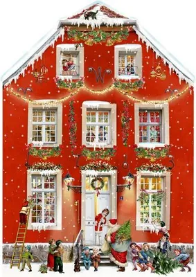 Image de Calendrier de l'Avent A3-Wand - Noël chez nous
