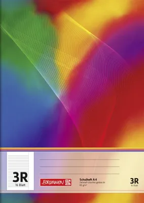 Image de Cahier d'école A4 16 feuilles linéature 3R