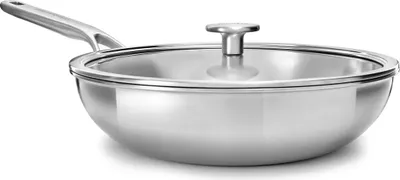 Produktbild von KitchenAid Wokpfanne Multi-Ply Edelstahl ø 28 cm / 3.6 Liter