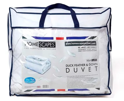 Donsdekbed 135x200 cm, Ganzjahresdecke, 420 g/m², Oeko-Tex