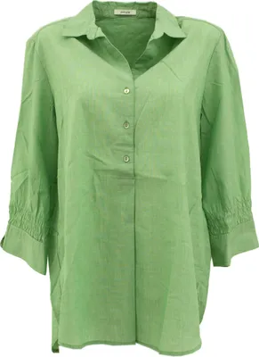 Produktbild von 31899 Opus, Forta, Damen Bluse Hemd Shirt Tunika, Popeline, mintgrün, 38