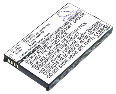 Immagine prodotto di TECHTEK Batteria compatibile con [Garmin] iQue M5 sostituisce 010-10567-08, per 101056708, per IA1XB12H2