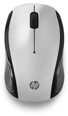 Productafbeelding van HP Draadloze muis 200 (zilver), Geschikt voor zowel rechtshandigen als linkshandigen, Optische sensor, RF draadloos, 1000 DPI, Zilver