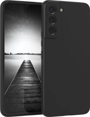 Produktbild von EAZY CASE - TPU Hülle für Samsung Galaxy S22 Plus 5G, TPU Case stoßfeste Handyhülle, weiches Cover mit Kameraschutz, Silikonhülle in Schwarz