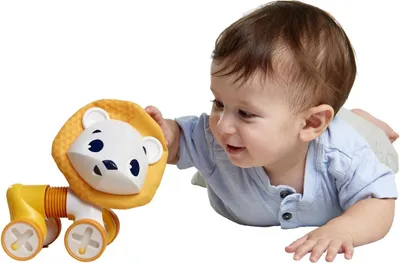 Zdjęcie produktu dla Tiny Love Leonardo, 3 mies., 4 szt., Pomarańczowy, Biały