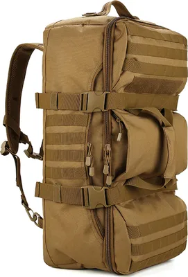 Produktbild von Outdoor-Reisetasche, großes Fassungsvermögen, Camping-Rucksack, wasserdichter Seesack, 56–75 l, für Aktivitäten, Sport