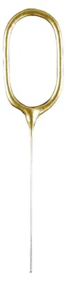 Produktbild von Wunderkerze gold Zahl 0