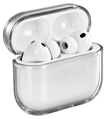Productafbeelding van imoshion Clear Softcase voor de Apple AirPods Pro 3 - Smokey Black