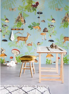 Produktbild von Fototapete 557640 Tapete Kinderzimmer 200 x 280 cm Rasch Onszelf Stories Braun Rot