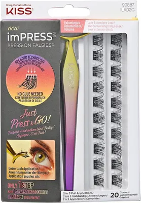 Produktbild von KISS imPRESS Press on Falsies Kit 02 - Voluminous