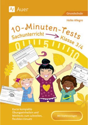 Obrázok produktu pre 10-Minuten-Tests Sachunterricht - Klasse 3/4
