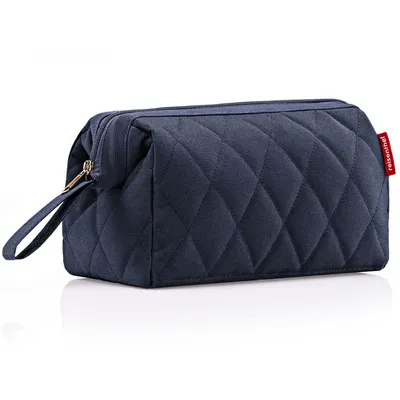 Obrázok produktu pre reisenthel travelcosmetic, Beautycase, toaletná taška, kozmetická taška, Rhombus Midnight Gold, 4 l, WC4110