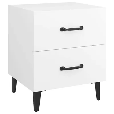 Obrázek produktu pro Noční stolek bílý 40 x 35 x 47,5 cm