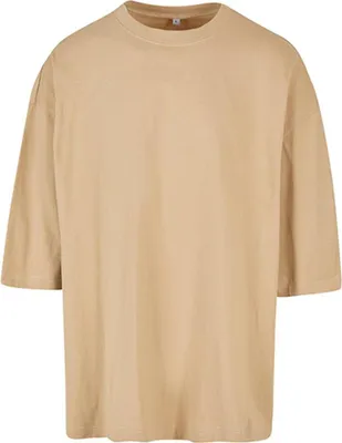 Immagine prodotto di Build Your Brand BY193 | Maglietta enorme da S a 5XL - Colore: Union Beige - Taglia: 3XL