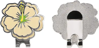 Produktbild von INF Golfhut-Clip mit magnetischem Ballmarker Gelb