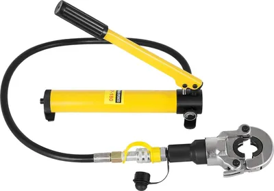 Produktbild von Hydraulische Krimptang - 6T - V12-28mm - TH16-32mm - V-förmige - TH-förmige Pijptang - Kopf 360° drehbar - Geeignet für Verbundrohre PEX PE-X PB-Rohre