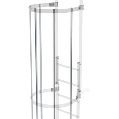 Produktbild von MUNK Rückenschutzstrebe 3220mm lang Aluminium eloxiert