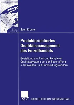 Produktbild von Produktorientiertes Qualitätsmanagement des Einzelhandels