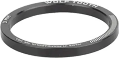 Produktbild von Wolf Tooth Steuersatz Spacer, 1 1/8", 3mm, black