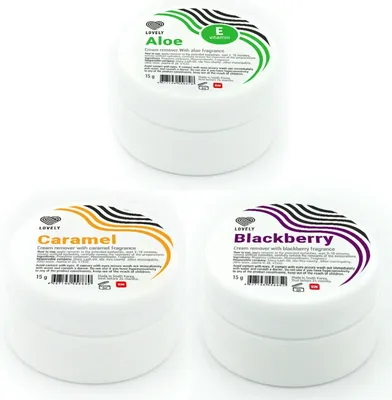 Wimpernverlängerung Cream Remover Wimpern Lash Extension Kleber Entferner Lovely, Duft:Blackberry