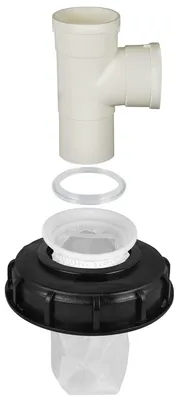 Produktbild von IBC Deckelfilter DN150 bis 165 mm 3 Wege Deckel mit waschbarem Nylonfilter für IBC Tank Regenwassersystem